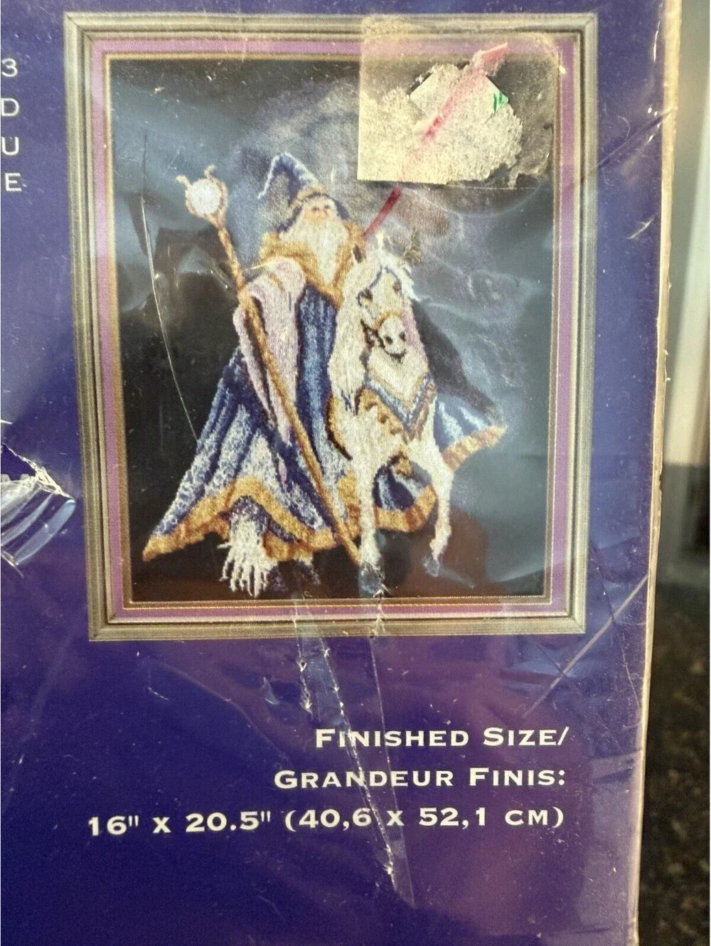Janlynn Counted Cross Stitch Platinum Collection 2002 Moonlight Wizard New RARE